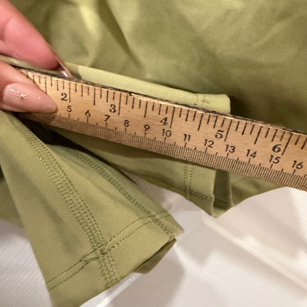 All in Motion Olive Green Short Bodysuit Brushed Sculpt Athletic Romper Small - Picture 4 of 8